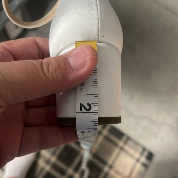 Blue by Betsey Johnson white  Sandals - Picture 6 of 8